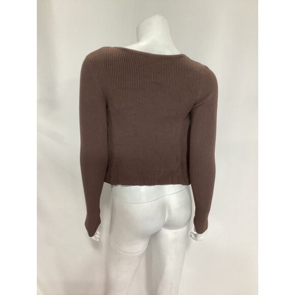 Lovers And Friends 'Limor' Brown Cardigan Size XXS - Picture 3 of 4